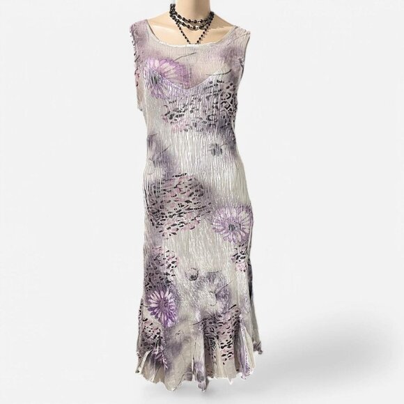 Komarov Purple long fairy dress size XL made in USA